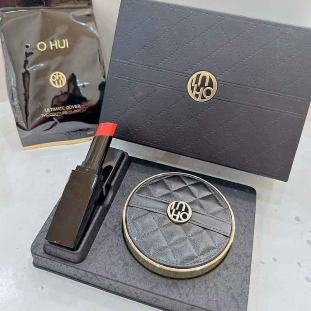 Set Phấn nước Ohui Ultimate Cover The Couture Cushion SPF30, PA++_𝗢𝗛𝗨𝗜 𝗡𝗨̛𝗢̛𝗡𝗚