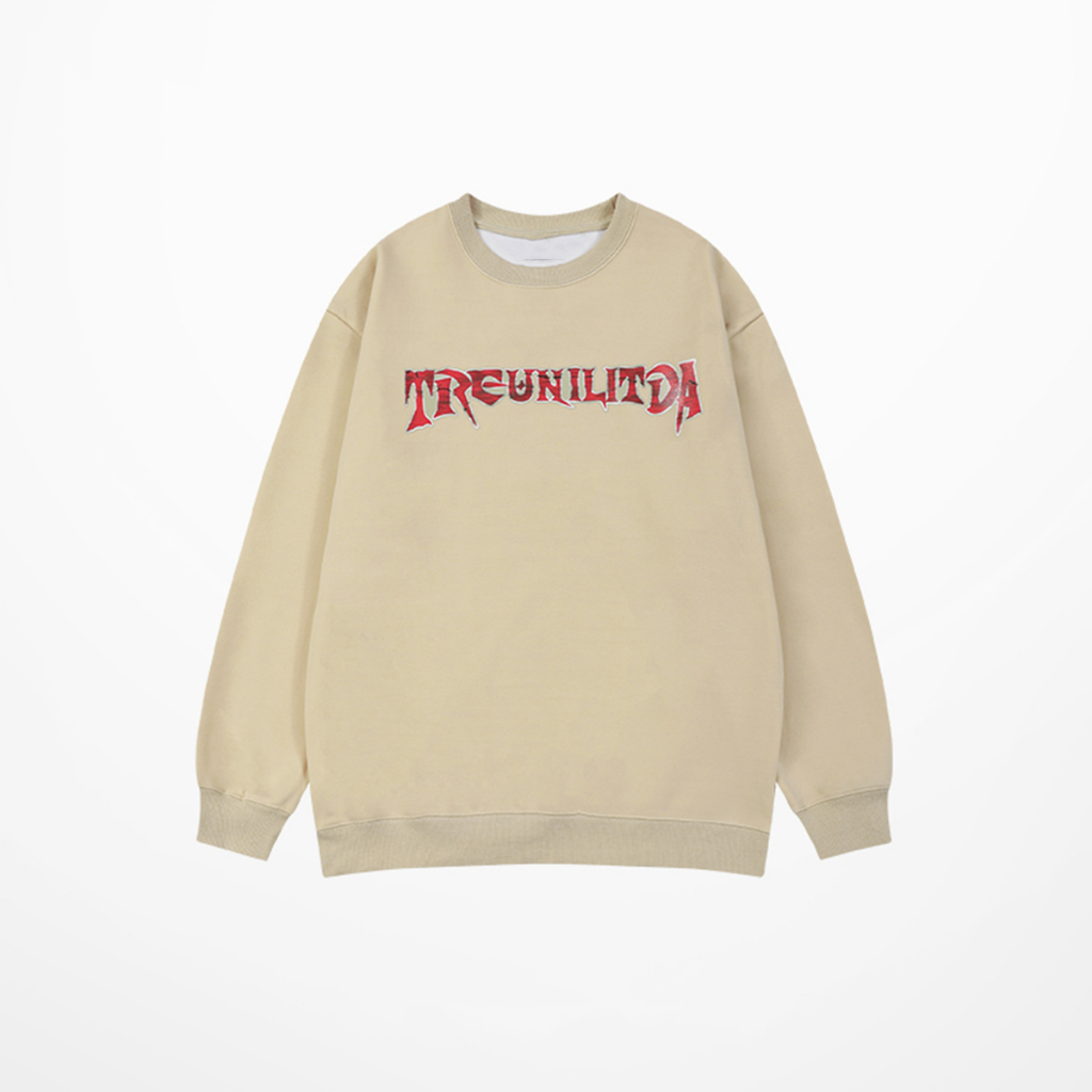 Áo Sweater Dài Tay HD424 Unisex Form Rộng Nam Nữ Chất Nỉ Bông Ấm Áp Phong Cách Streetwear Cá Tính