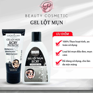 Gel Lột Mụn Than Hoạt Tính Lucky Star Làm Sạch, Loại Bỏ Mụn Đầu Đen, Mụn Cám