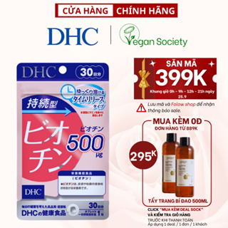 Viên Uống DHC Biotin Ngăn Rụng Tóc Và Đẹp Da Sustained Release Biotin 30 Ngày (30 Viên)