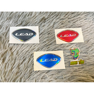 Logo Lead tem nổi dán mặt nạ xe. tem đẹp sắc nét