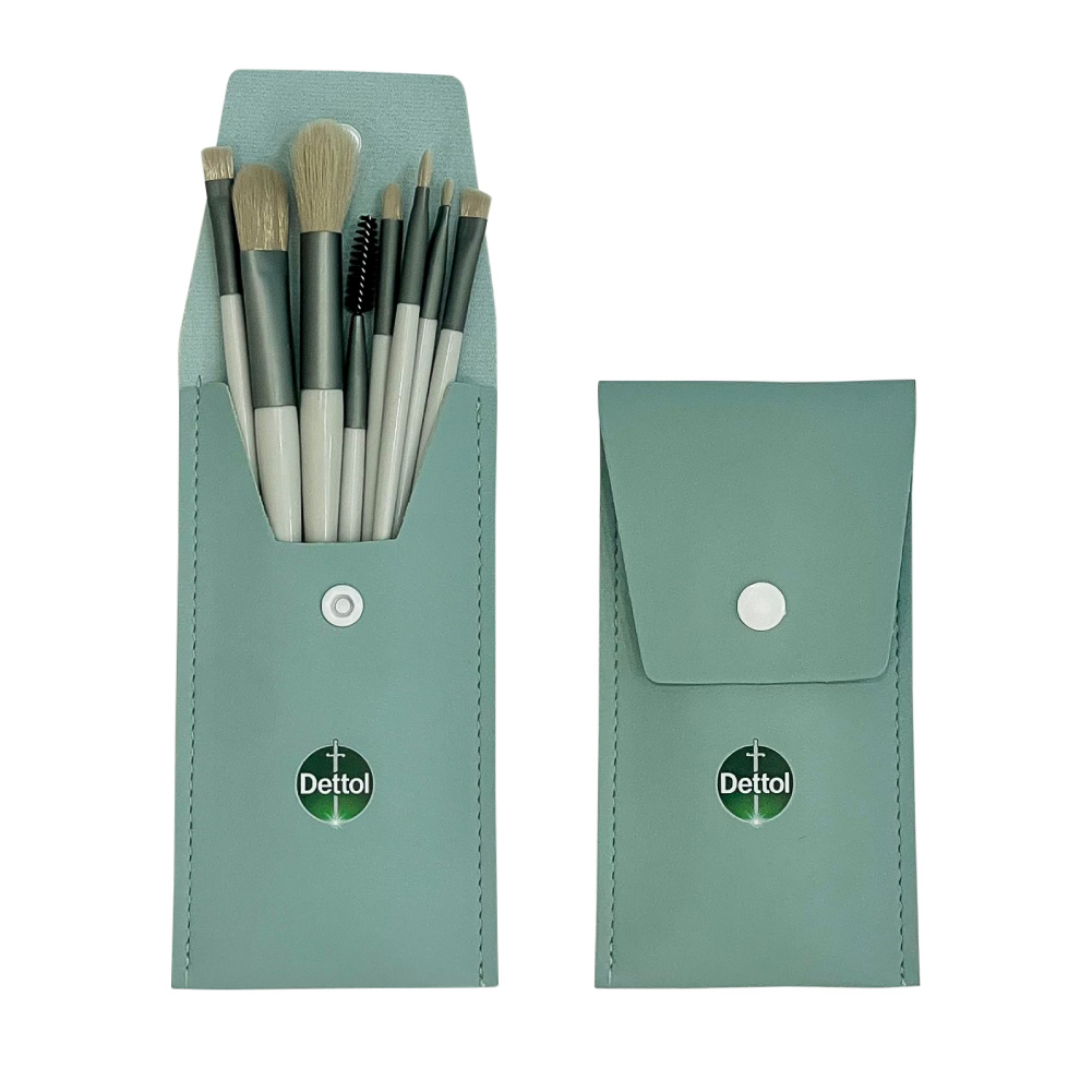 BỘ CỌ TRANG ĐIỂM 8 CÂY KÈM TÚI DA