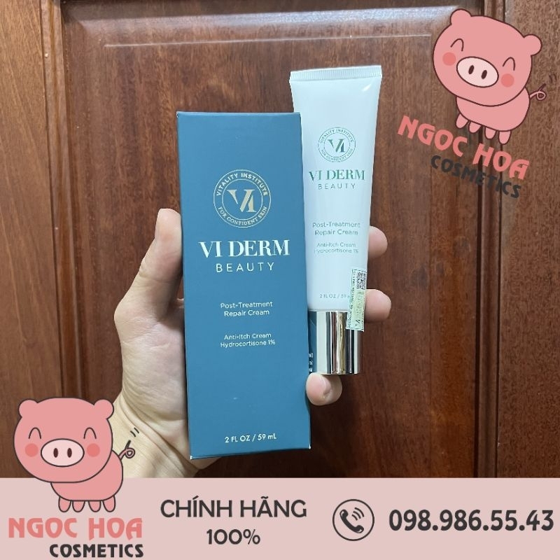 [Hàng Cty] VI Derm Post Treatment Repair Cream – Kem Phục Hồi Làm Dịu Da 59ml