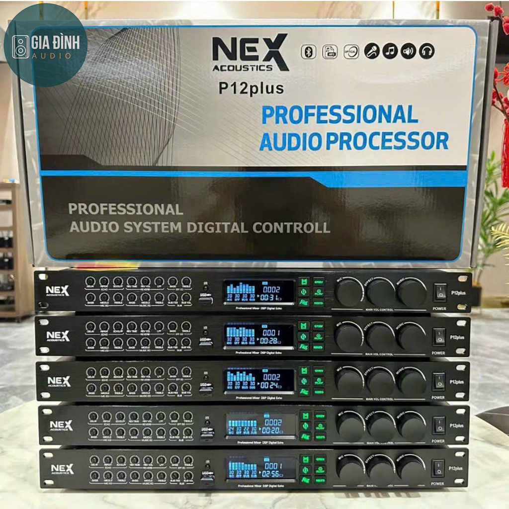 Vang cơ lai số Nex P12 Plus có echo và reverb mượt mà - Nhập Khẩu