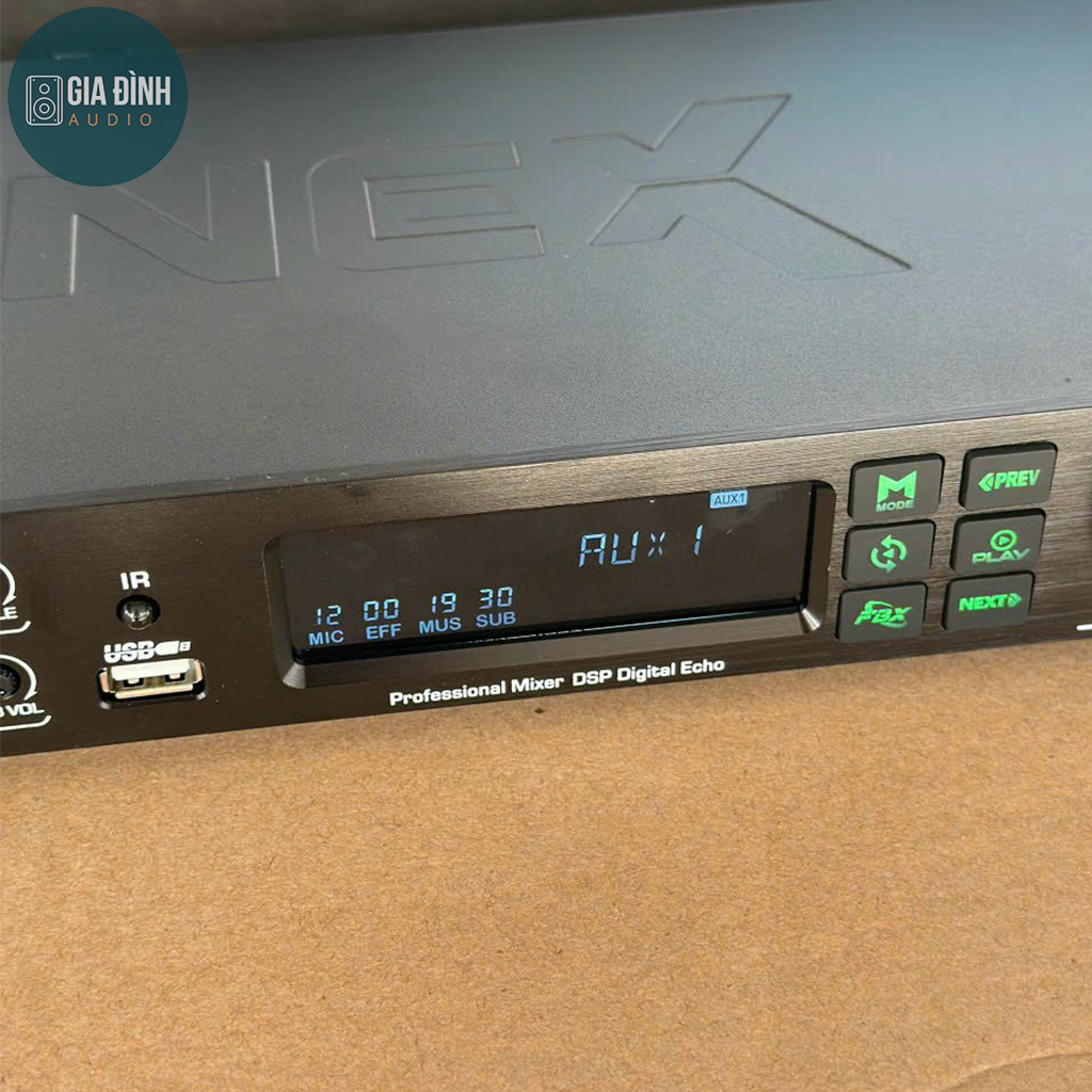 Vang cơ lai số Nex P12 Plus có echo và reverb mượt mà - Nhập Khẩu