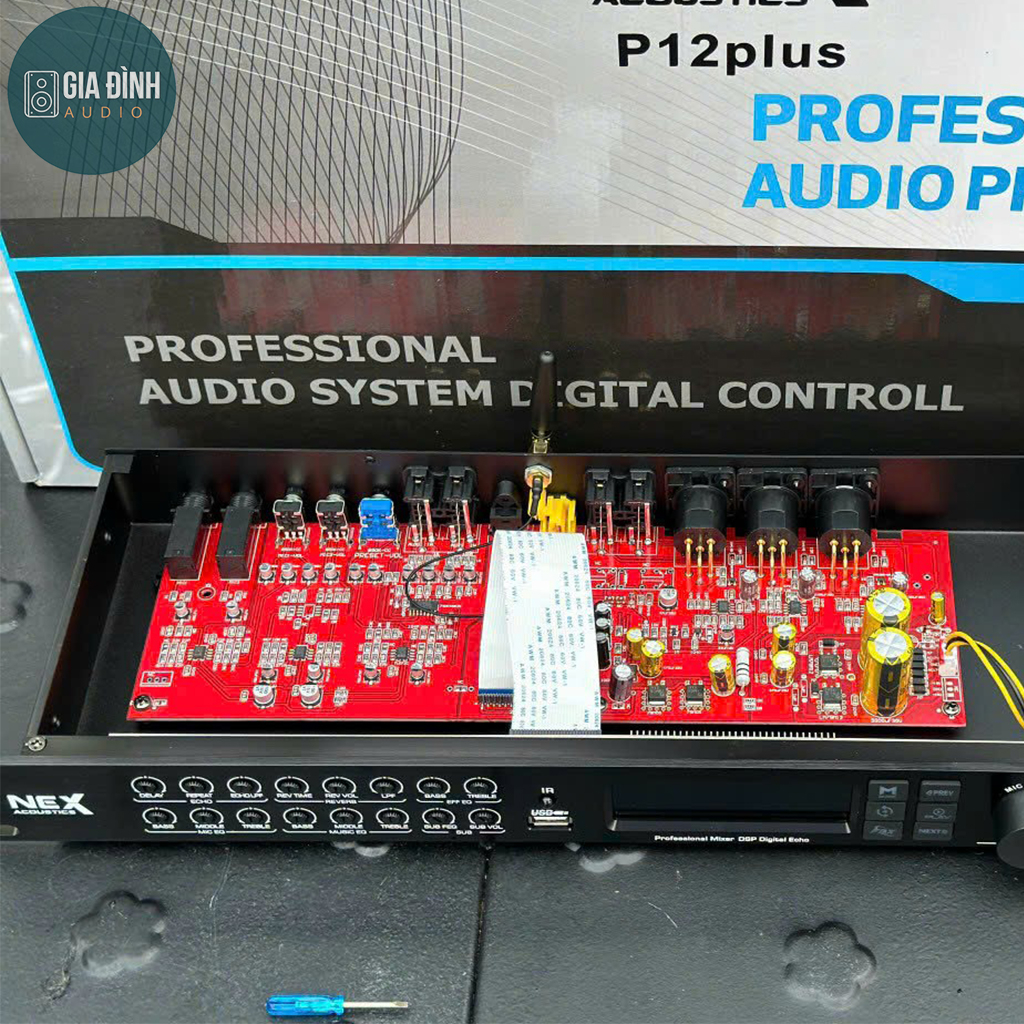 Vang cơ lai số Nex P12 Plus có echo và reverb mượt mà - Nhập Khẩu