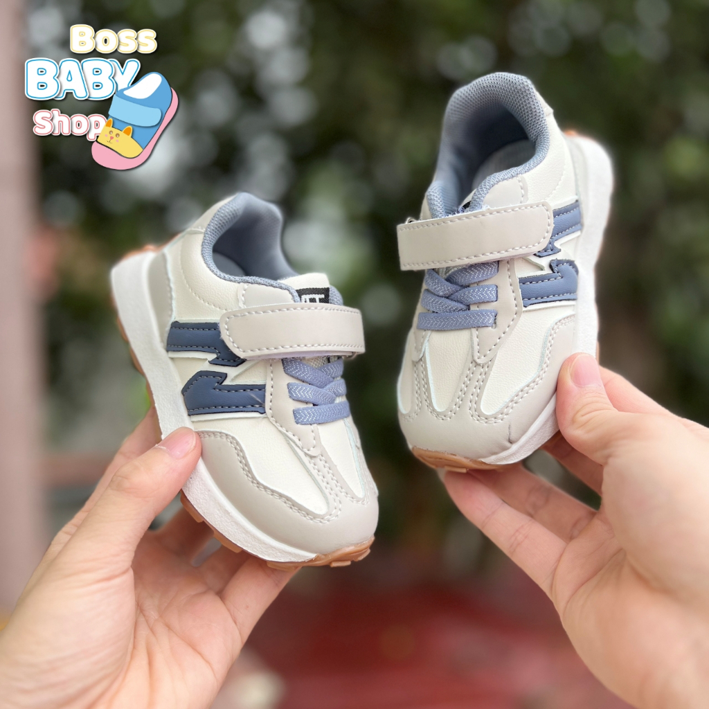 Giày Thể Thao Cho Bé Trai Bé Gái Từ 1 Đến 4 Tuổi Họa Tiết Thời Trang Phong Cách Năng Động Thoáng Khí
