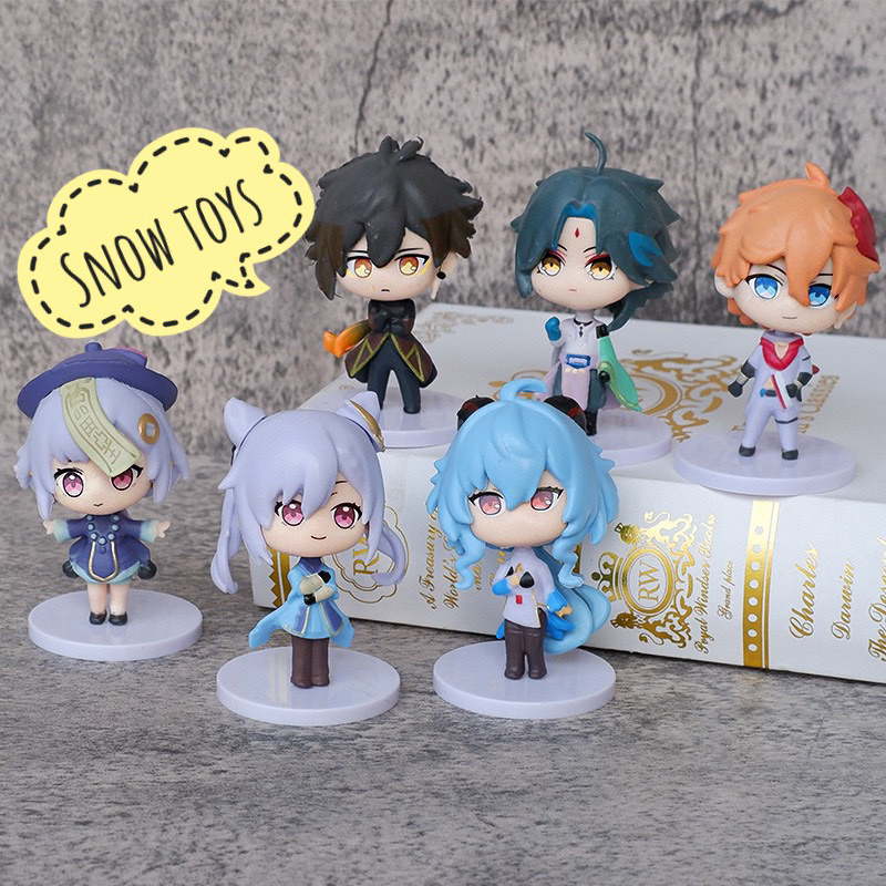 Mô hình genshin impact - figure nhân vật Klee,Babara,Fischi,Venti,Diluc,Keaya siêu dễ thương
