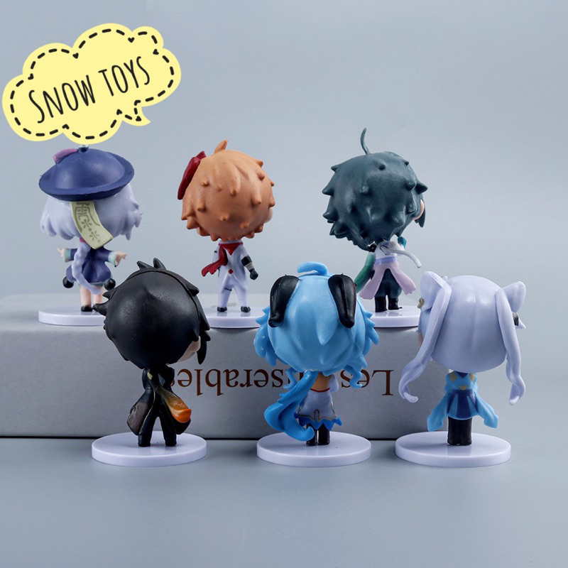 Mô hình genshin impact - figure nhân vật Klee,Babara,Fischi,Venti,Diluc,Keaya siêu dễ thương