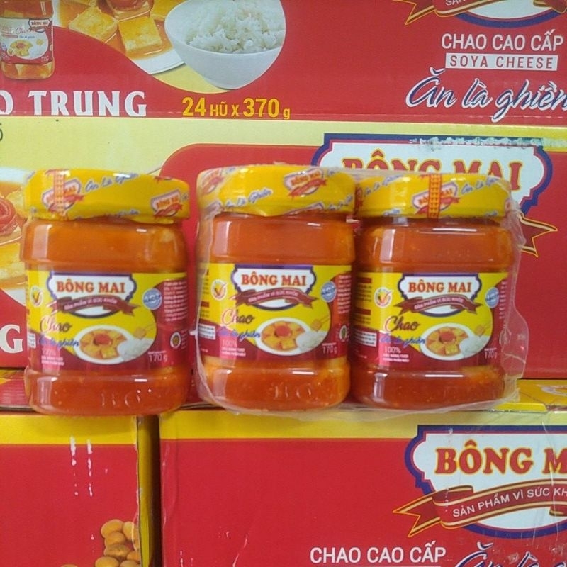 Chao Bông Mai 170g, ăn là ghiền