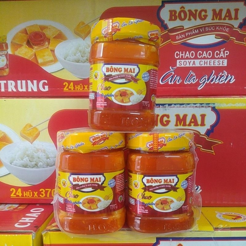 Chao Bông Mai 170g, ăn là ghiền