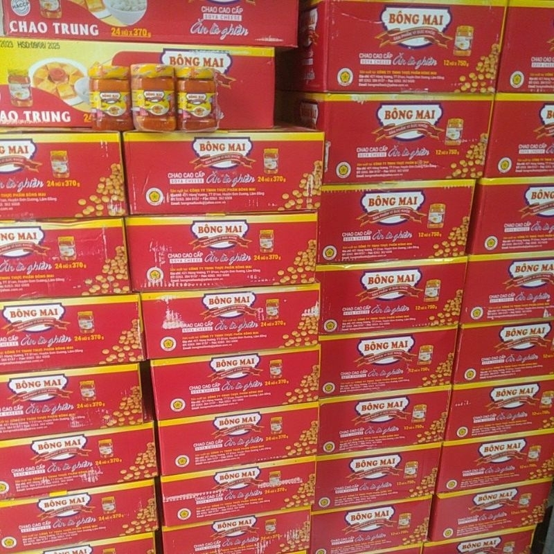 Chao Bông Mai 170g, ăn là ghiền