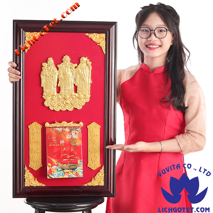 TRANH TREO LỊCH BẰNG GỖ