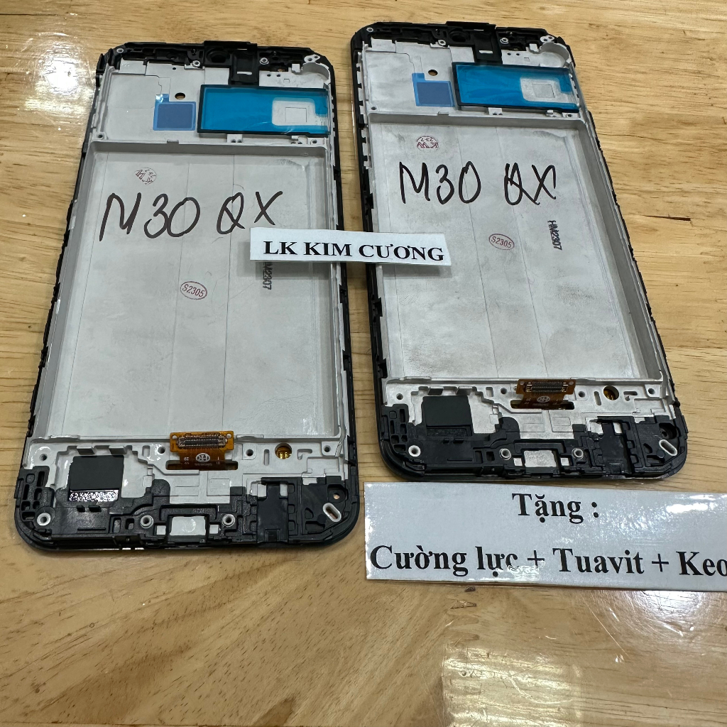 Màn hình tương thích samsung M30 / M30S / M31/ M21S mã QX liền khung
