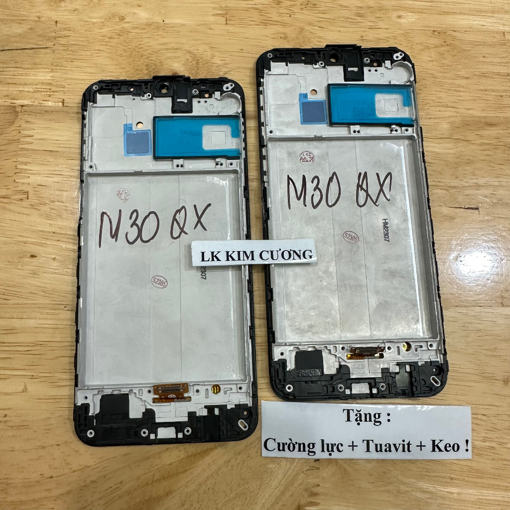 Màn hình tương thích samsung M30 / M30S / M31/ M21S mã QX liền khung