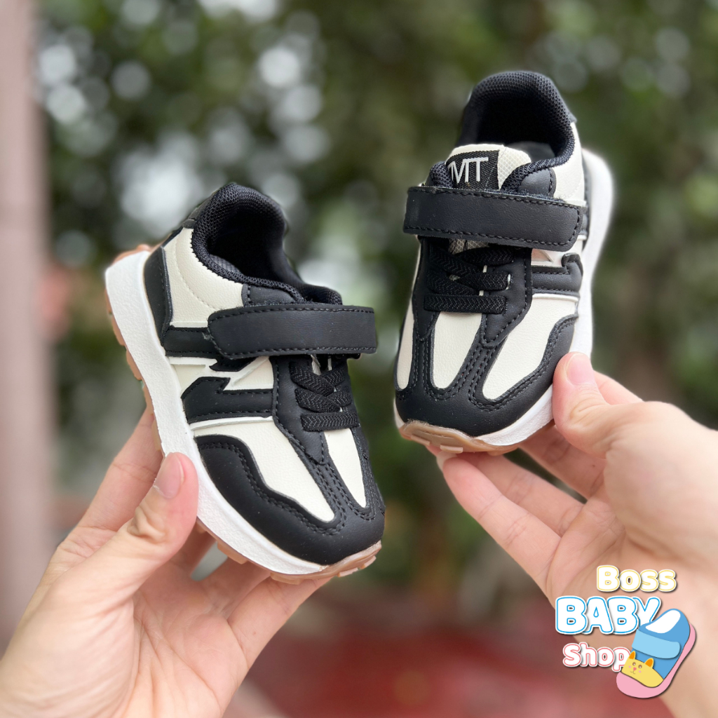 Giày Thể Thao Cho Bé Trai Bé Gái Từ 1 Đến 4 Tuổi Họa Tiết Thời Trang Phong Cách Năng Động Thoáng Khí