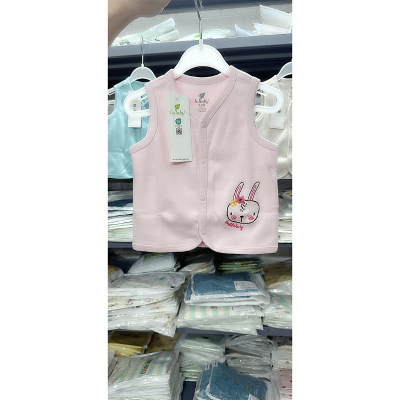 Áo gile cotton Lullaby 2 lớp Bé trai/ gái