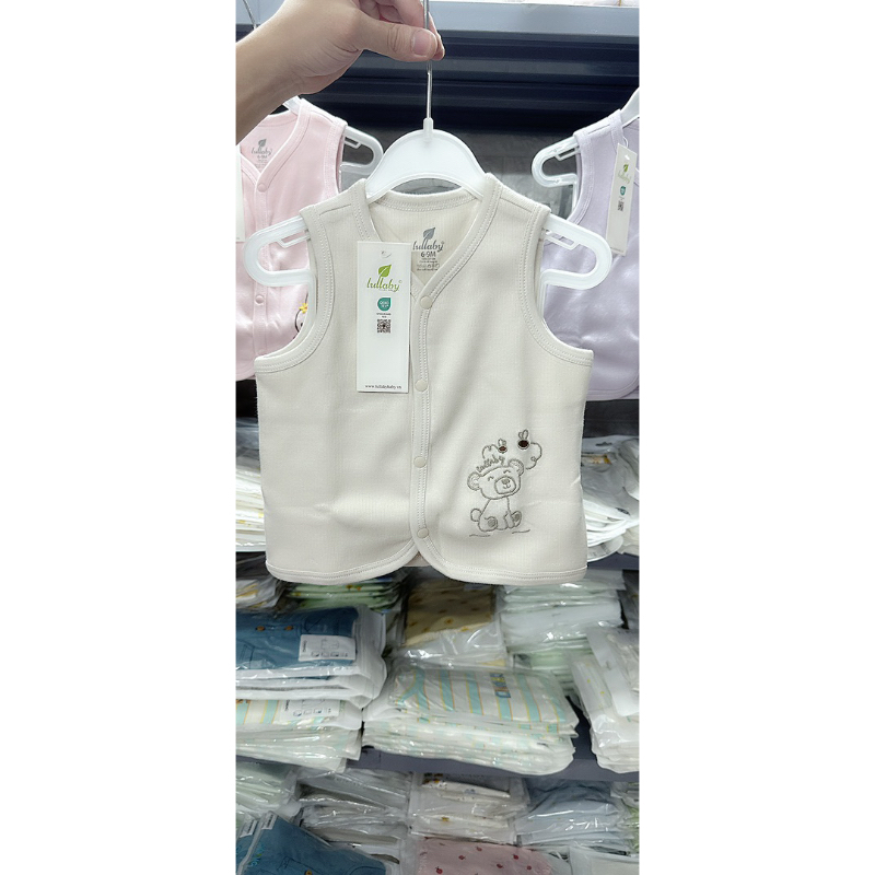 Áo gile cotton Lullaby 2 lớp Bé trai/ gái