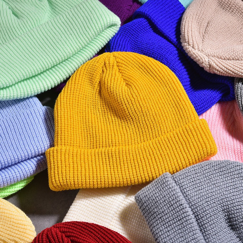 Mũ beanies len unisex nam nữ phong cách Hàn Quốc