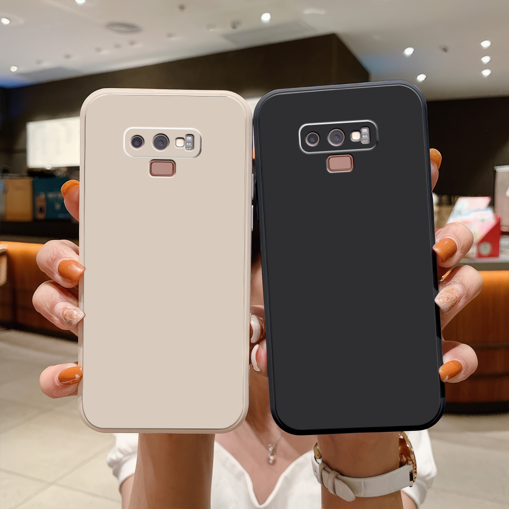 Ốp Samsung Note 9 cạnh vuông  | Vỏ điện thoại SS galaxy bảo vệ camera giảm sốc TPU GenZshop