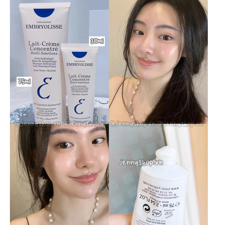 Sữa dưỡng ẩm phục hồi da Embryolisse Lait Creme Concentre 30ml, tái tạo, làm dịu kích ứng, cấp ẩm, kem lót [CHÍNH HÃNG] | BigBuy360 - bigbuy360.vn