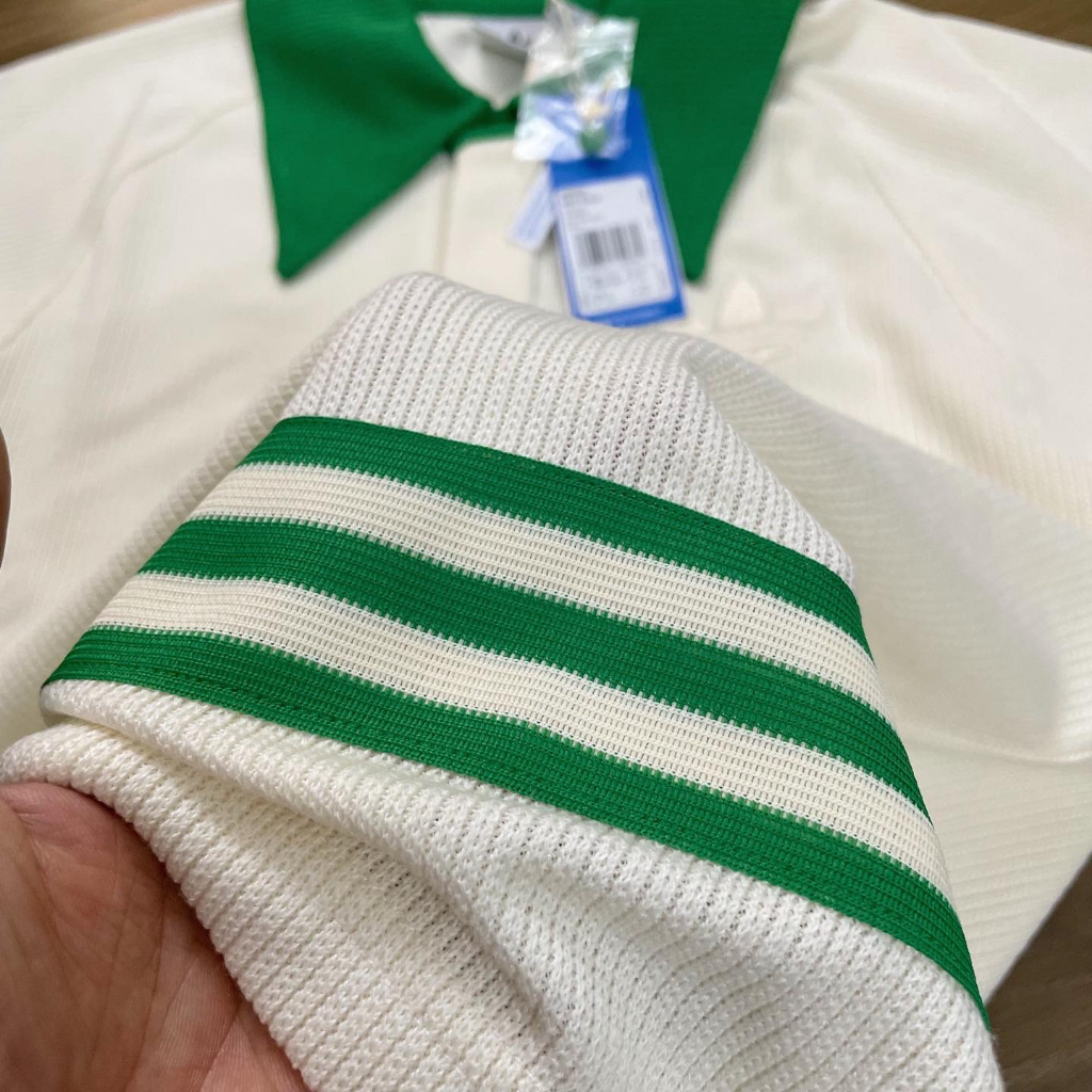 Áo thun polo Adidas chính hãng - Knit polo oversize