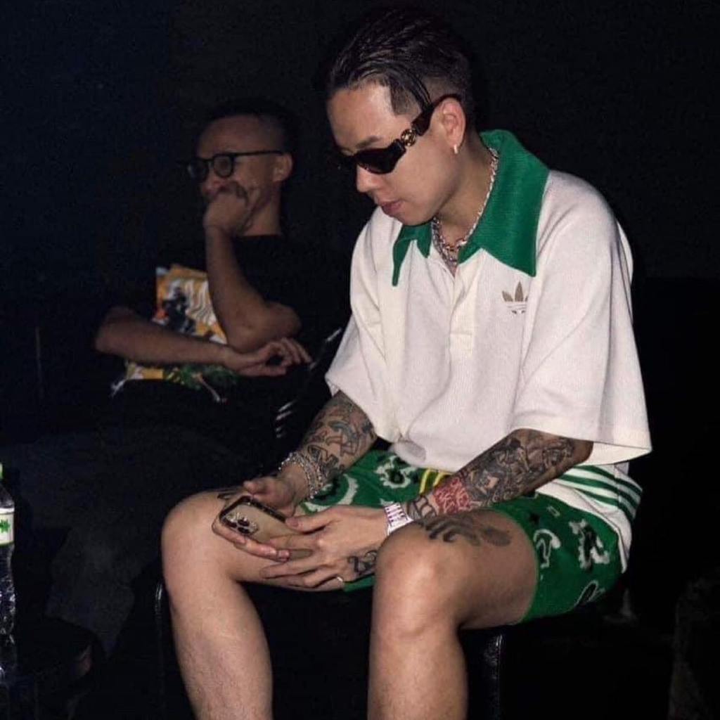 Áo thun polo Adidas chính hãng - Knit polo oversize