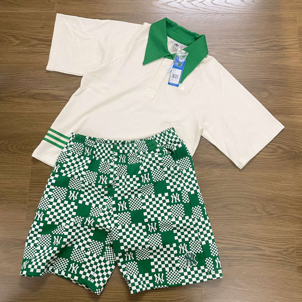 Áo thun polo Adidas chính hãng - Knit polo oversize