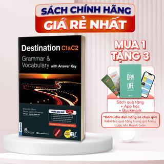 Sách Destination C1&C2 Grammar and Vocabulary Tặng Audio và bài tập thực hành Sách Ôn Thi Tiếng Anh