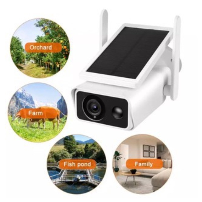 KHUYẾN MÃI Camera quan sát Xiaomi iCSee Năng lượng mặt trời / Pin 3MP 1296p Camera quan sát Wifi không dây chịu thời ti