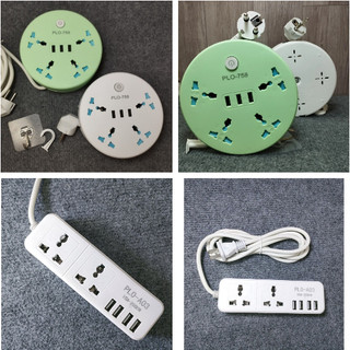 [FREESHIP] Ổ CẮM ĐIỆN PLO A03 (4 CỔNG USB DÀI 5M) - PLO 758 (3 CỔNG USB DÀI 2M)