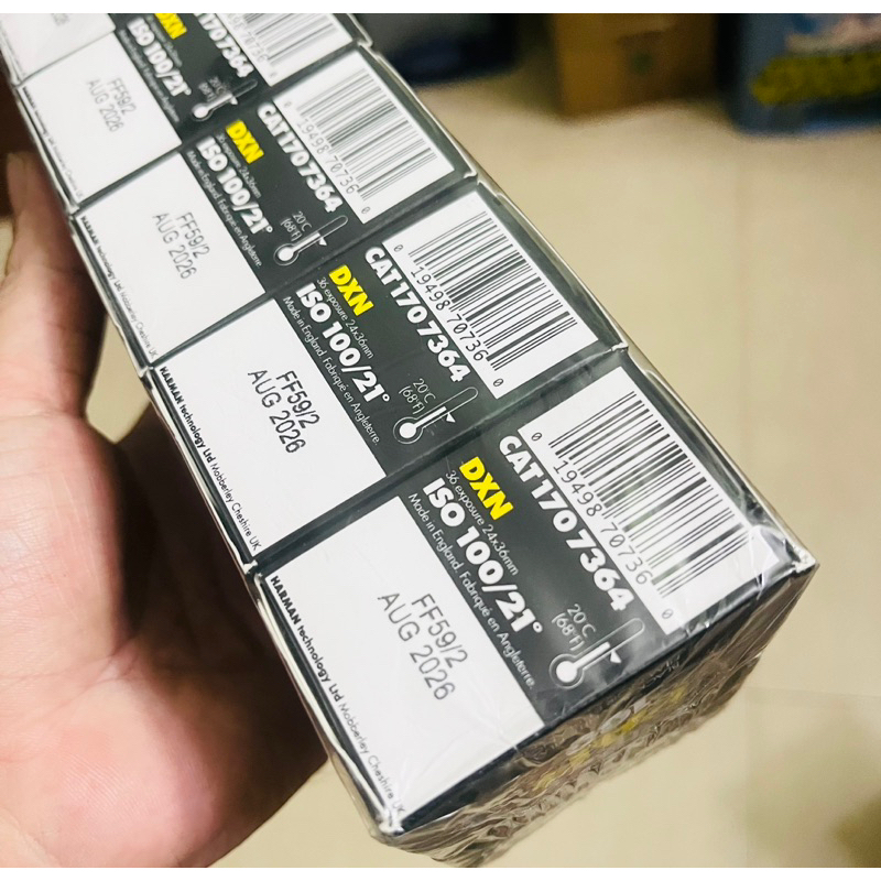 Film chụp ảnh ILFORD PAN 100 36exp date 08/2026 film 35mm phim trắng đen