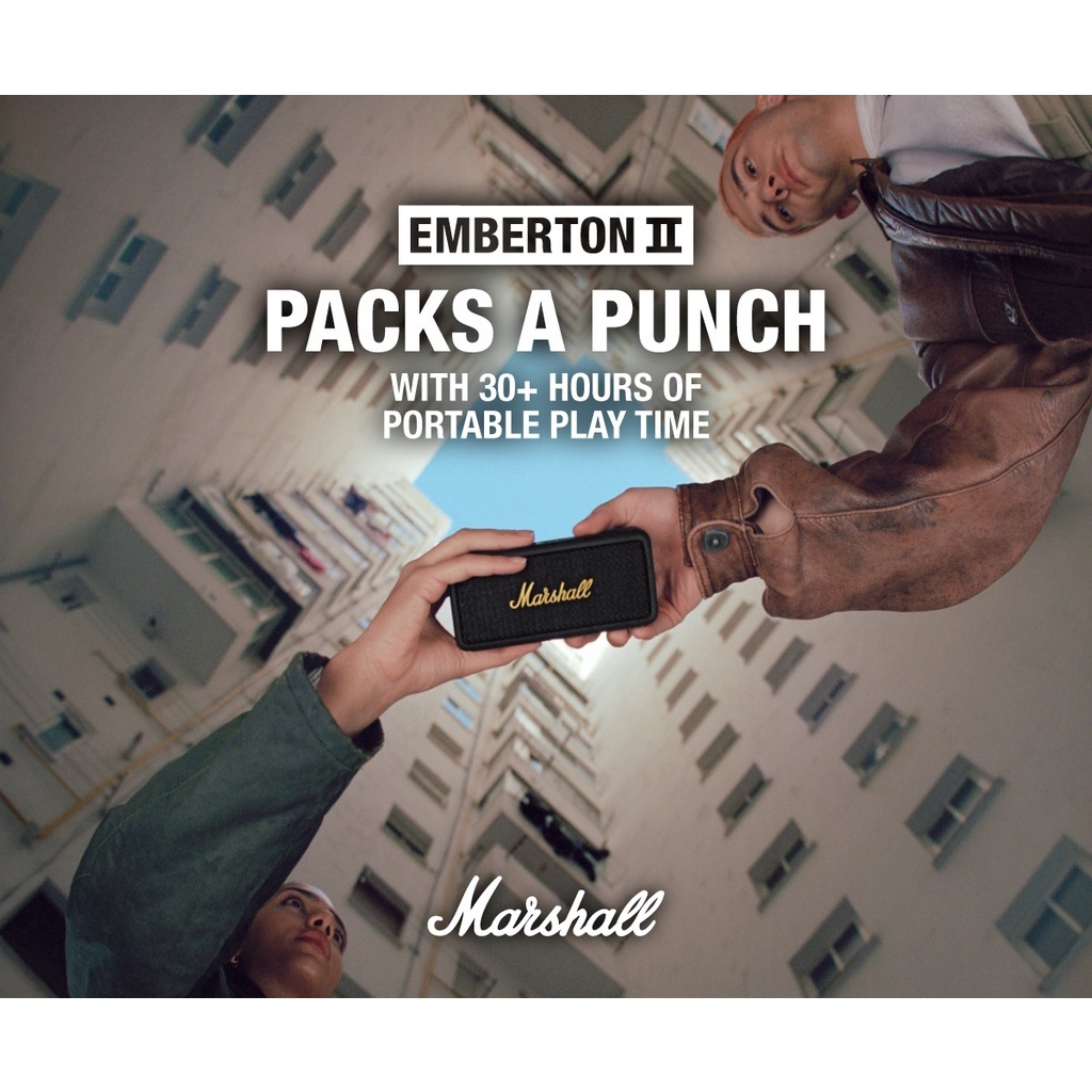 Loa di động Marshall Emberton II Loa Bluetooth không dây chống nước | Loa không dây | BigBuy360 - bigbuy360.vn