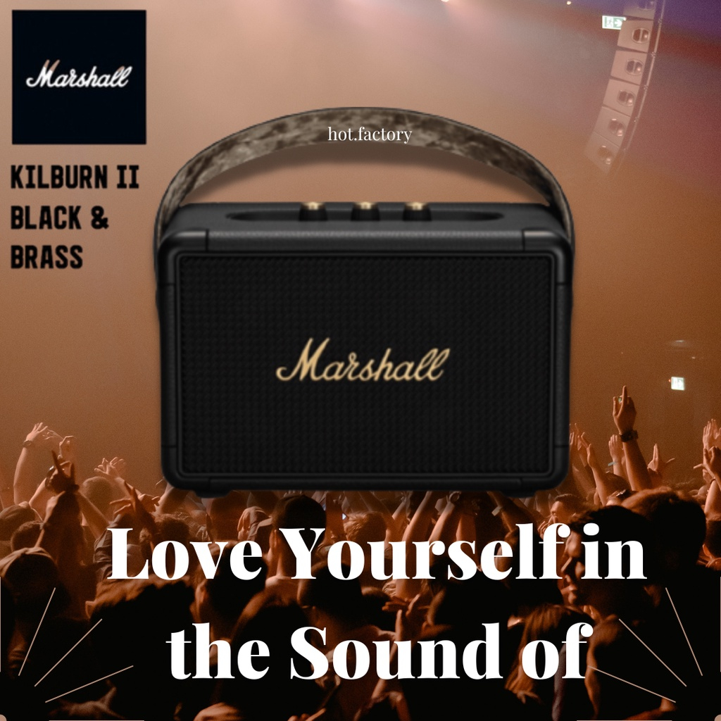 Loa Bluetooth di động Marshall Kilburn II | Loa không dây chống nước | BigBuy360 - bigbuy360.vn