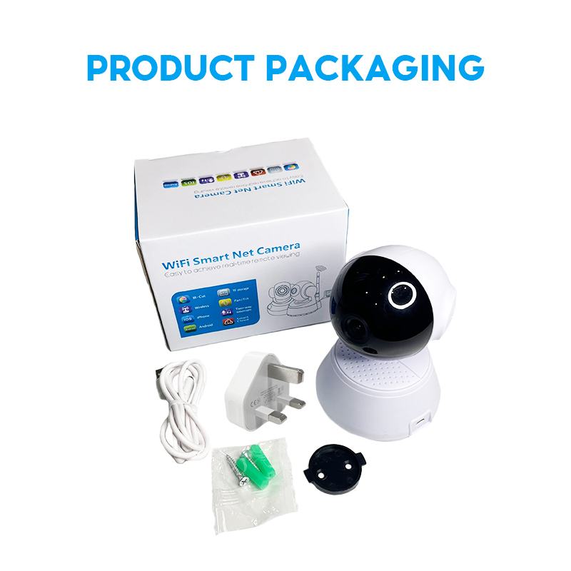 Camera quan sát Q6 1080P Camera IP bảo mật thông minh 360 độ HD WiFi không dây Tầm nhìn ban đêm Camera quan s