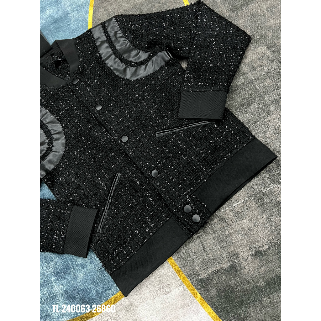 Áo khoác dạ nhung kim tuyến cực chất siêu cấp, Áo khoác bomber nam nữ Unisex GVC cao cấp form rộng HOT TREND năm 2024