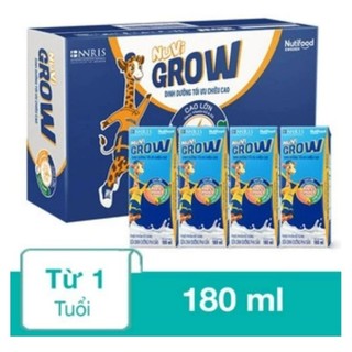 Thùng Nuvi grow 48hộp pha sẵn 180ml
