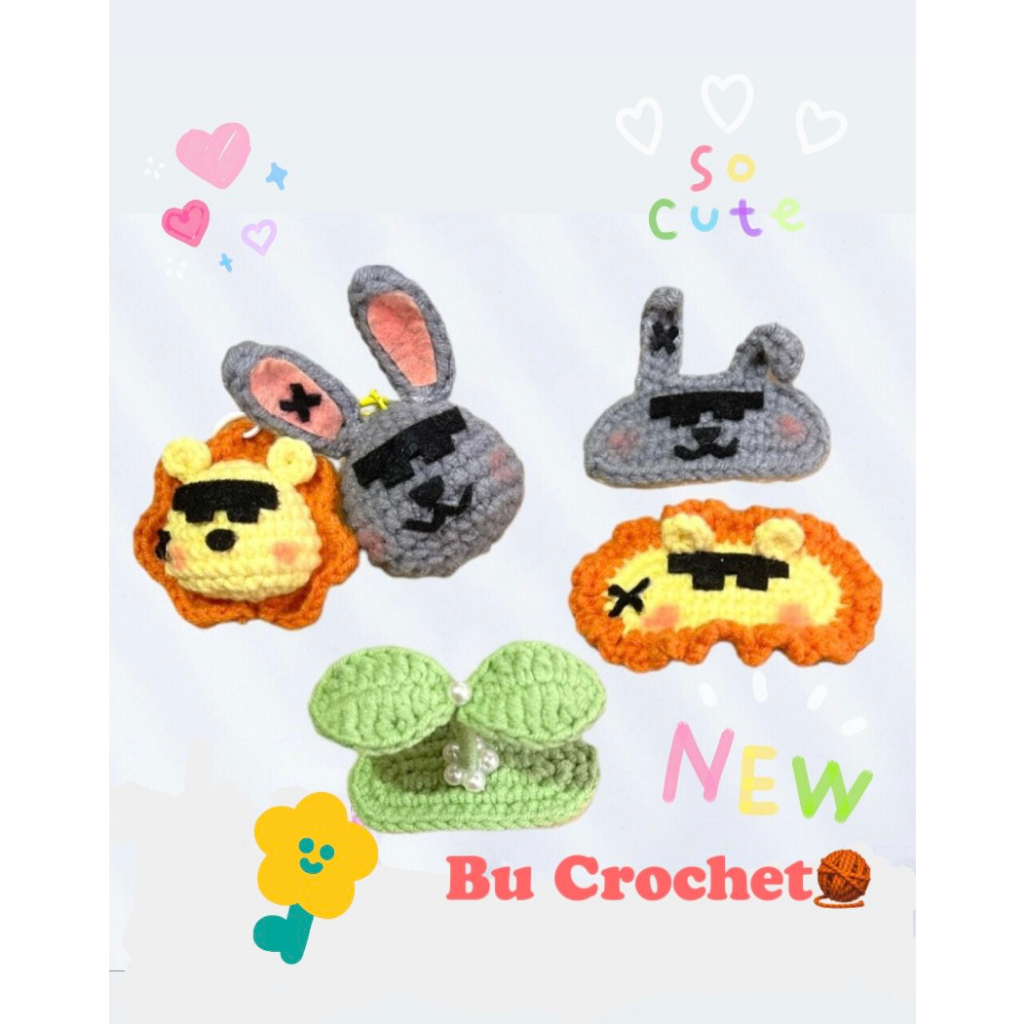 Combo móc khoá mini, kẹp Nong Lion & Chinzilla-GeminiFourth