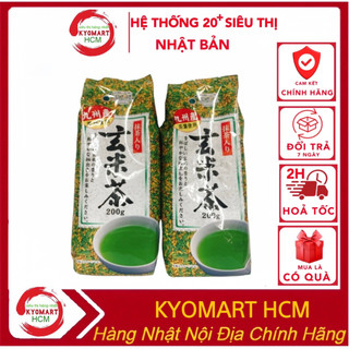 Trà gạo lứt,trà xanh gạo lứt nội địa Nhật Bản
