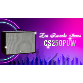 Loa Karaoke mini xách tay ACNOS CS250PUW - Hàng Chính Hãng năm 2023 - Gia Khang Shop