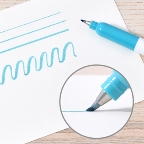 Bút BRUSH KALOR Pen Viết Callighraphy Màu Cực Phẩm - Lẻ 1 Bút & Set 4 Bút - Hàng Chính Hãng