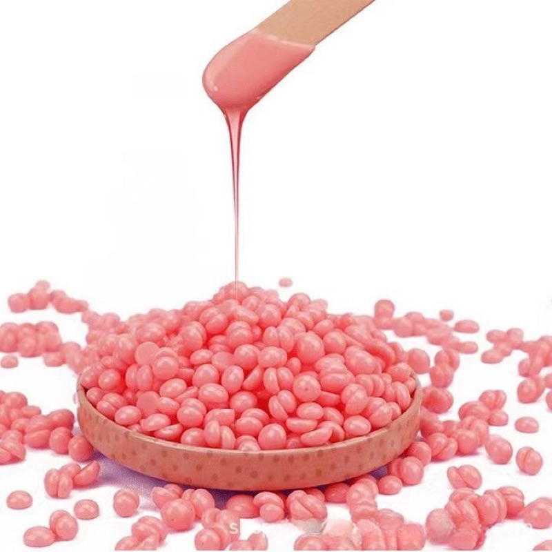 Túi 200g sáp wax nóng hard beans tặng que wax tiệt trùng Lyihome siêu bám lông dùng cho cả da nhạy cảm