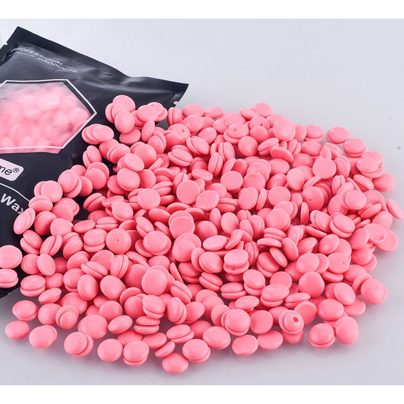 Túi 200g sáp wax nóng hard beans tặng que wax tiệt trùng Lyihome siêu bám lông dùng cho cả da nhạy cảm