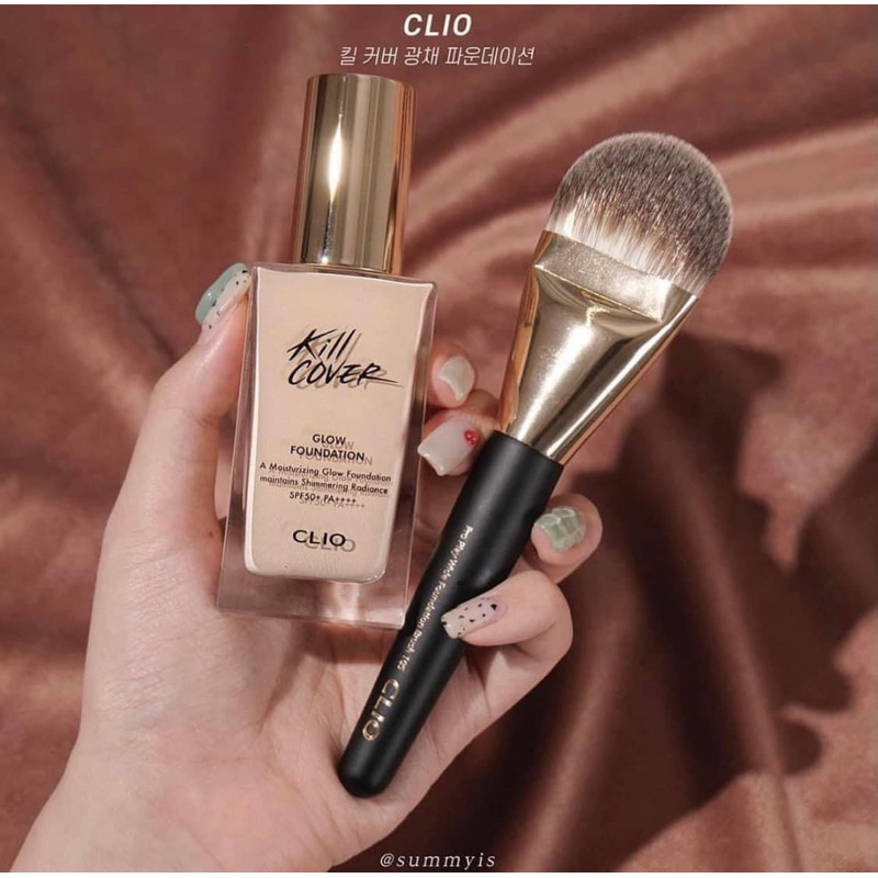 SET KEM NỀN CLIO KILL COVER GLOW FOUNDATION