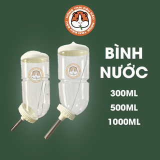 Bình Nước Cho Thỏ, Bọ Ú, Chinchilla, Hamster 500ml 1000ml
