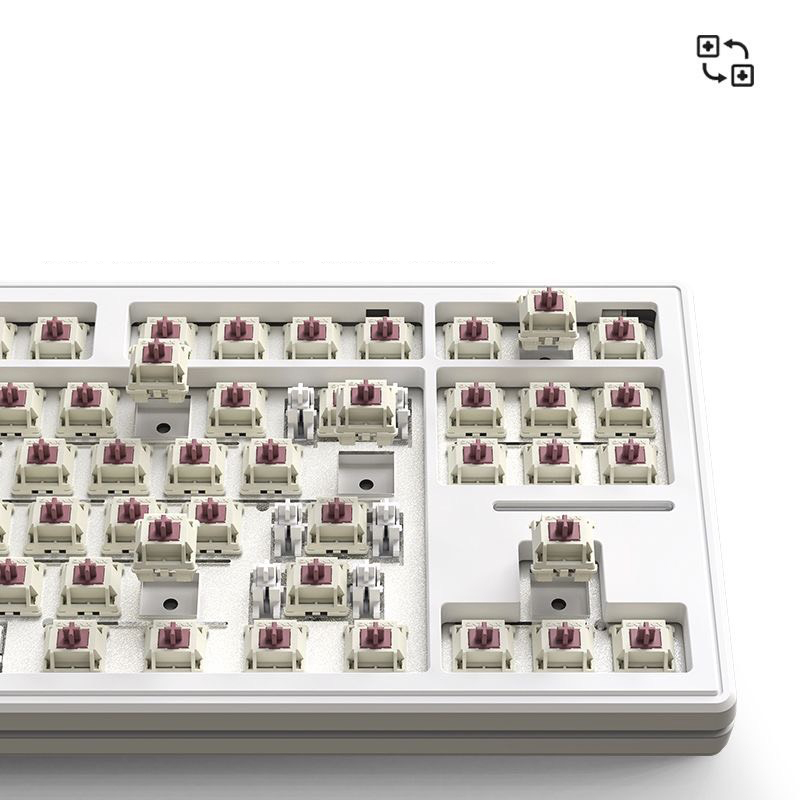 Bàn phím cơ Xingmeng - M87 3 Mode / Led RGB / Hotswap / Led Viền Bàn Phím Cơ TKL Tùy Chỉnh