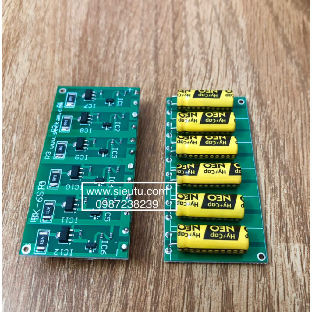 Siêu tụ điện nuôi nguồn 12V đến 16V 500.000uF Korea