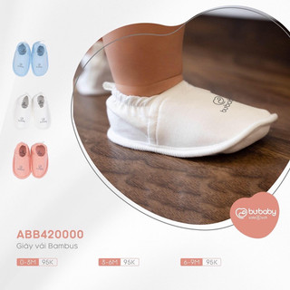 Bubaby giày vải sơ sinh - bambus abb420000 - bamco abc420001