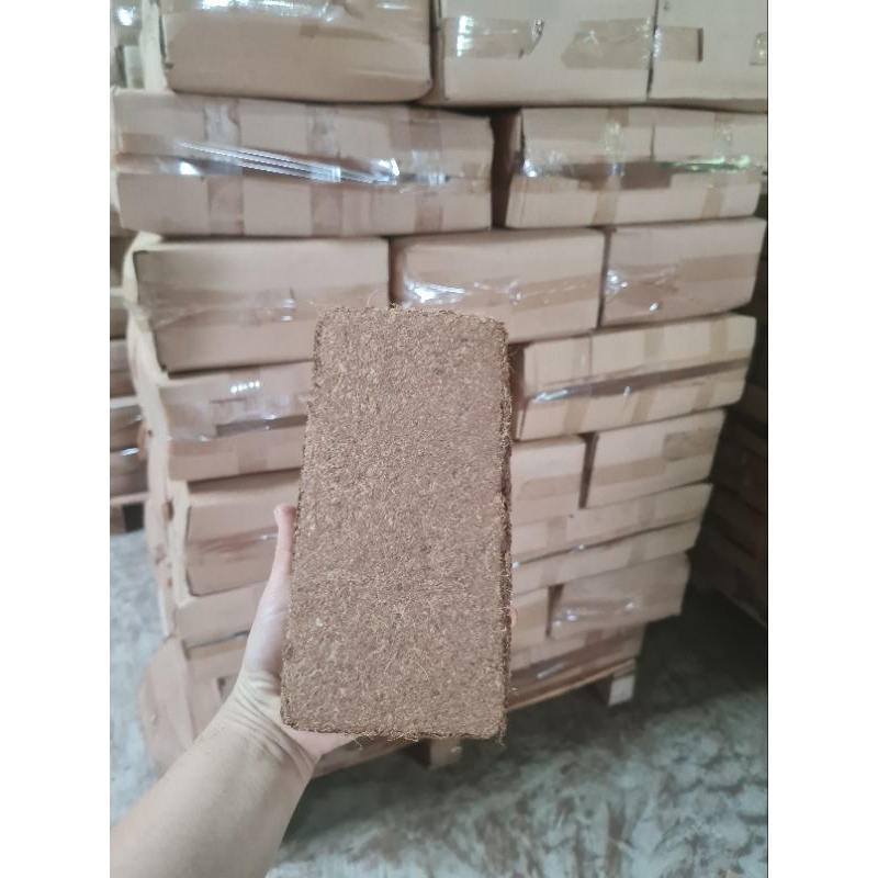 Combo 5 viên nén xơ dừa- đất nén hữu cơ 500_ 600gr