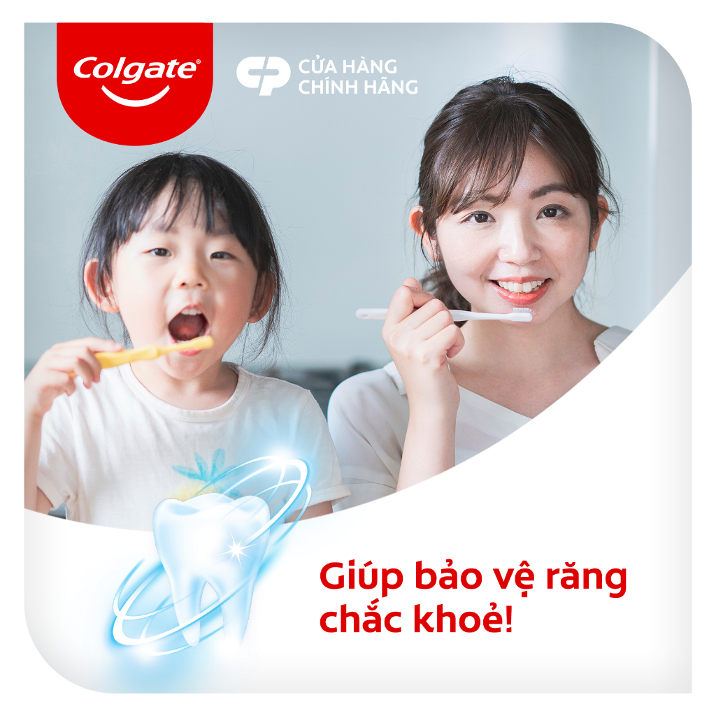 Kem đánh răng Colgate ngừa sâu răng răng chắc khỏe 225g/tuýp tặng bàn chải